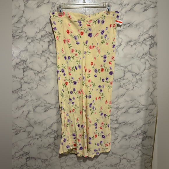 NEW Billabong Summer Side Collection Kismet Floral Midi Skirt L - Picture 5 of 14